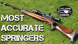 Most Accurate Airguns  Springer Air Rifles [upl. by Koppel]