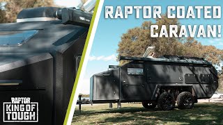 RAPTOR COATED CARAVAN  BRUDER EXP6 [upl. by Ryhpez]