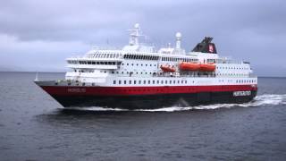 horn battle hurtigruten [upl. by Anelec812]