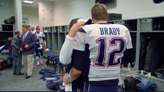 New England Patriots Post Game Locker Room Speech 112716 Bradys 200th win [upl. by Llenrahs]