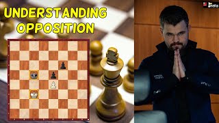 Understanding Opposition in pawn endgame with Carlsen and Firouzja [upl. by Nive249]