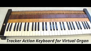 Electrifying A Tracker Action Keyboard for MIDI [upl. by Baalman]