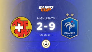 HIGHLIGHTS SVIZZERA VS FRANCIA 2  9 [upl. by Lleder]