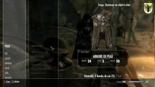 Skyrim mods épisode 4  Mods arme et armure FR [upl. by Zaccaria]