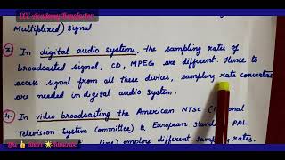 DSP  Applications amp Advantages of multirate signal processing ECE Academy Benefactor [upl. by Leong40]