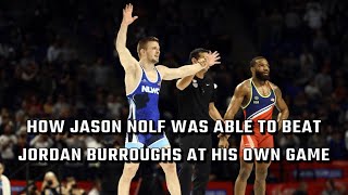 These THREE Things Allowed Jason Nolf to Defeat Jordan Burroughs  Nolf vs Burroughs Breakdown [upl. by Ibrek780]