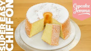 Classic Chiffon Cake Recipe  a baking musthave  Cupcake Jemma [upl. by Jemina]