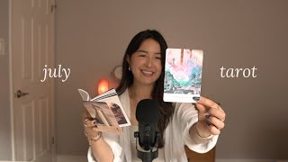 asmr tarot 🦀 pick a card tarot reading for july amp cancer season TIMELESS energy predictions [upl. by Werner]