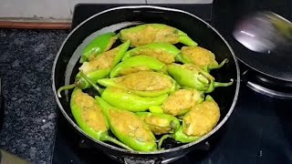 Bhavnagari stuffed Mirchi Recipe [upl. by Lynch209]