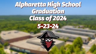 Alpharetta HS 2024 Graduation [upl. by Nyliahs]