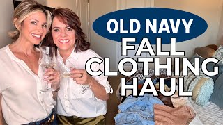 Affordable Fall Fashion Old Navy Haul amp Try On  Dominique Sachse [upl. by Hobbs30]