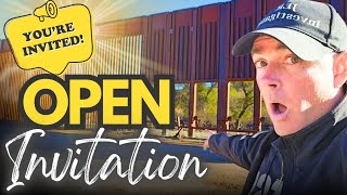 Border Wall OPEN INVITATION Nogales Arizona Migrant CRISIS [upl. by Ydak]