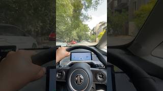 MG ZS EV vs tata nexon Test driving the best car in the segment mg koreancar mgzsev evcars [upl. by Asila815]