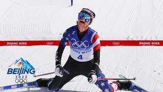 Jessie Diggins fights through pain for Olympic glory  Winter Olympics 2022  NBC Sports [upl. by Nicholl397]