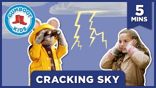 Cracking Sky ⚡ Gumboot Kids l Do You Know What Makes The Sky Crack Discover Here With Scout [upl. by Lebbie]