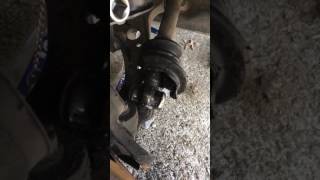 CV axle replacement 1997 Toyota Avalon [upl. by Firooc]