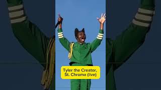 Tyler the Creator live StChroma rap tylerthecreator [upl. by Trevor]