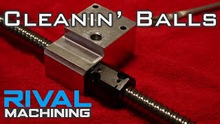 Cleaning Z Axis Ball Nut on my CNC Mini Mill [upl. by Renelle]