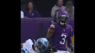 Brian Branch intercepts the Sam Darnold pass vs Minnesota Vikings [upl. by Alberic]