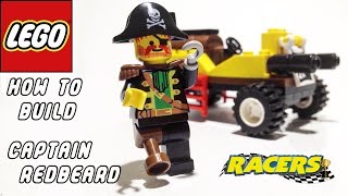 How To Build  Captain Redbeard From LEGO Racers [upl. by Buehler]