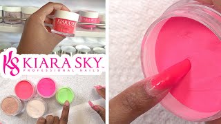 Doing My Nails using Kiara Sky All in one Dip Powder [upl. by Aihcila336]