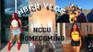 HBCU SERIES S1 E1  NCCU HOMECOMING VLOG 2024 [upl. by Arvid]