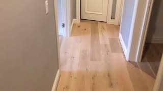 French Oak Wood Flooring by Hurst Hardwoods Installation Walkthrough [upl. by Chantalle]