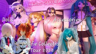 My Dollfie Dream Collection 2022 Mostly Collaboration Dolls and Items [upl. by Eneleahcim]