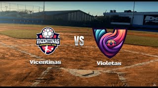 Amistoso  Violetas MC vs Vicentinas  210824 [upl. by Aihsital]