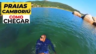 CONHEÃ‡A PISCINA NATURAL EM 10 MINUTOS DE TRILHA PRAIA DE TAQUARAS BALNEÃRIO CAMBORIÃš [upl. by Innattirb572]