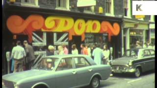 1960s Carnaby Street London Rare Unseen Colour Home Movie Footage [upl. by Vedette29]