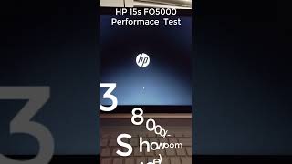 HP 15s FQ 5000 Series Laptop  Performance Test  12th Gen Core i3 8GB 500GB [upl. by Murage628]