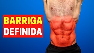 6 MELHORES EXERCÍCIOS PARA TRINCAR O ABDÔMEN DÁ PARA FAZER EM CASA  TREINO [upl. by Ennovyhs]