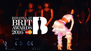 Rihanna  Consideration  Work Brit Awards 2016 Studio Version [upl. by Kennan]