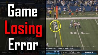 The most brutal drop youll ever see  Indianapolis Colts Vs Houston Texans [upl. by Tila]