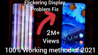 Fix Screen Flickering Display Issue in any android phone [upl. by Nnainot]