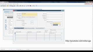 Oracle ERP Application R12 User Creation [upl. by Ahtan]