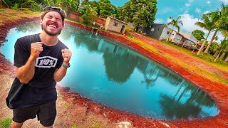 AGORA O LAGO ESTÁ CHEIO DE ÁGUA FINALMENTE ESSE DIA CHEGOU [upl. by Danete]