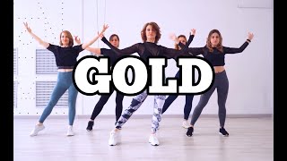 GOLD by Tolan Shaw  Salsation® Choreography by SEI Tatyana Kotova [upl. by Bonnee]