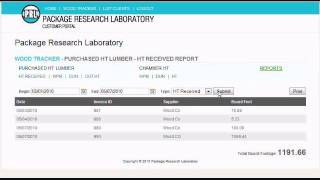 How to Create a Report with the PRL Wood Tracker [upl. by Doti]