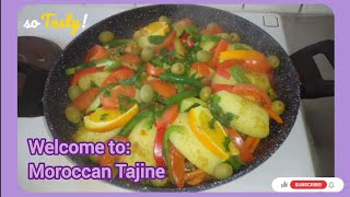 Moroccan Tajine 🇲🇦 ENGARA recipe voiceover [upl. by Jermyn99]