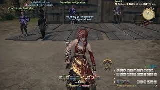 FFXIV Shadowbringers Patch 5 HeavenonHigh Silverhaloed Sack Zurvanite Barding [upl. by Perseus]