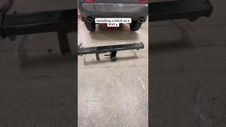 How to install a tow hitch on a Toyota RAV4 [upl. by Ariaic]