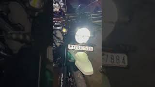 Fog light install in Himalaya 450 modified royalenfield light offroadlights offroad [upl. by Anirpas]