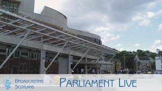 Parliament Live from Holyrood  01052024 [upl. by Llehsor]