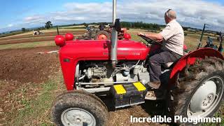 1964 Massey Ferguson 35X 25 Litre 3cyl Diesel Tractor 45HP With Ransomes Plough Cructon [upl. by Lrad]