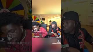 Kai Cenat amp Kodak Black Mukbang On Twitch Live 🍽️ [upl. by Auqenahc63]