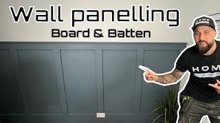 How To Install Wall Panelling  Easy DIY Guide [upl. by Anyela]