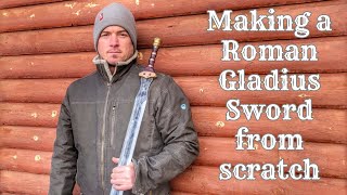 Crafting the mighty Roman Gladius Sword [upl. by Yentiw]