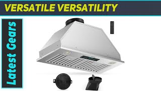 TYLZA 900 CFM Range Hood Insert 30 inch The Ultimate Kitchen Upgrade [upl. by Abbub]